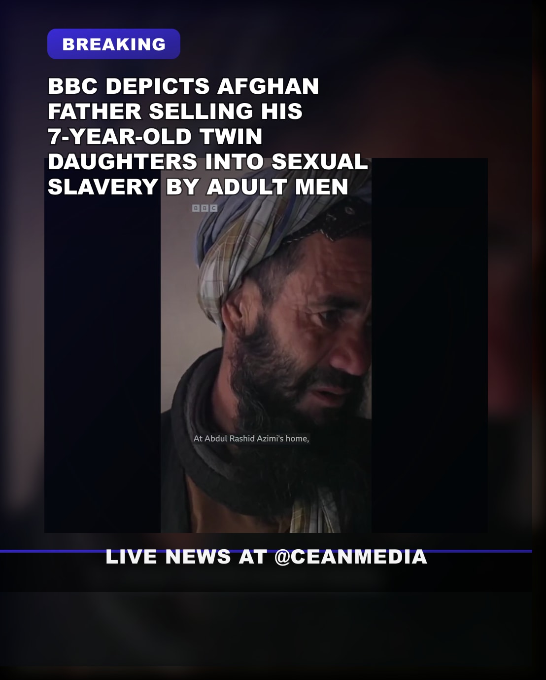 Illustrative photo for: Afghan father exploitation headline: heartbreaking choice