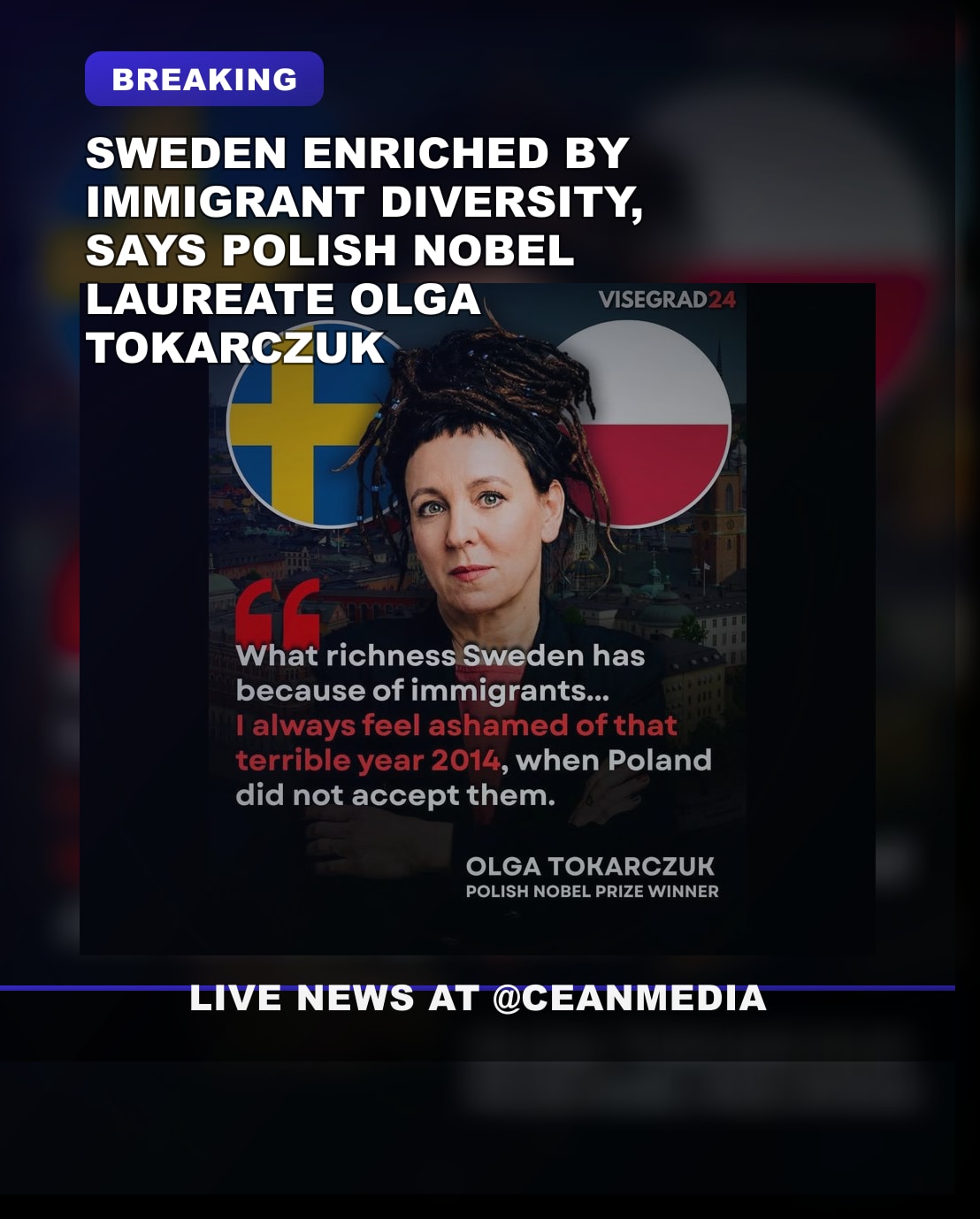 Illustrative photo for: Immigration Enriches Society Perspectives: Sweden Nobel