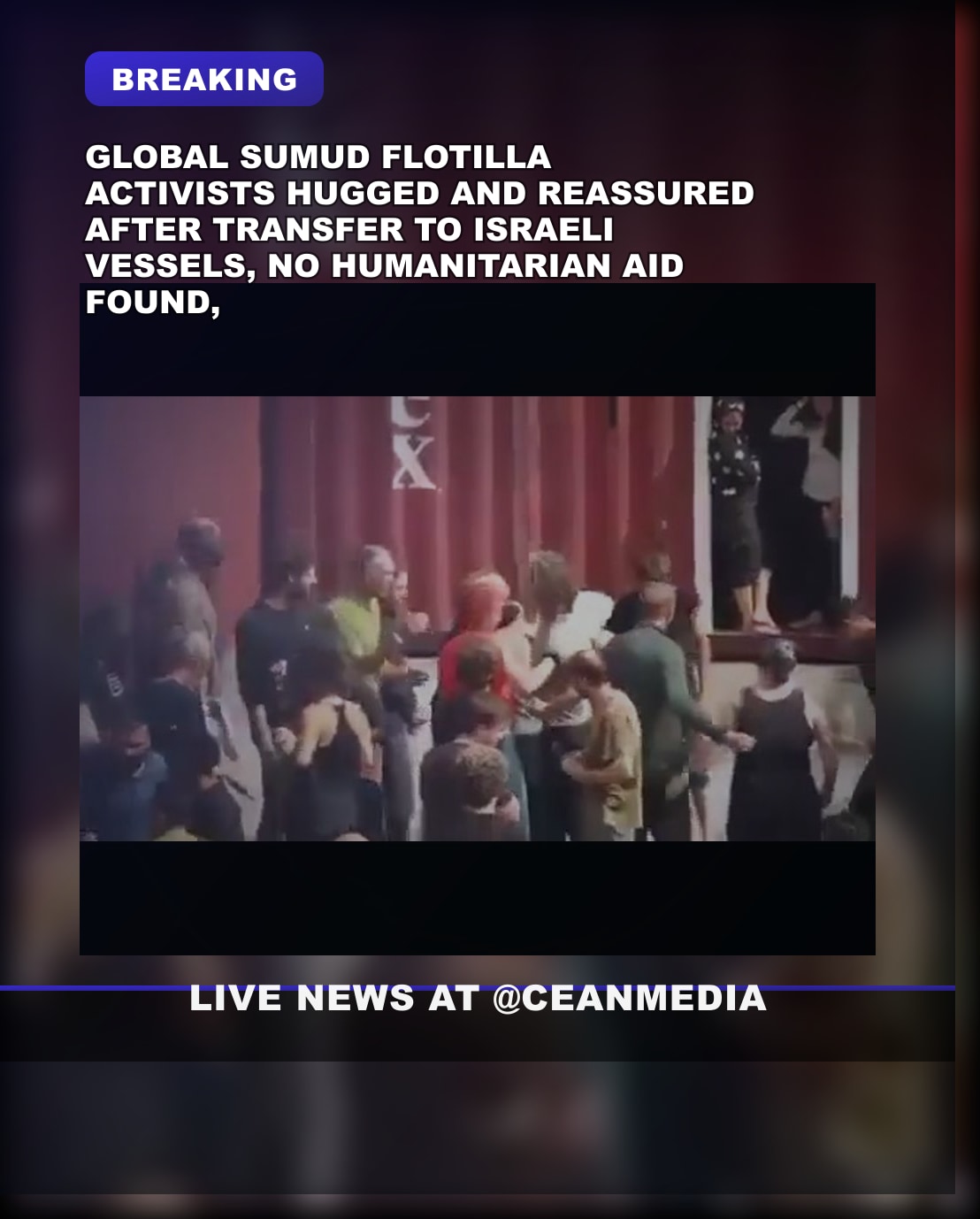 Illustrative photo for: Anti Israel Flotilla Activists Reactions: Repatriation