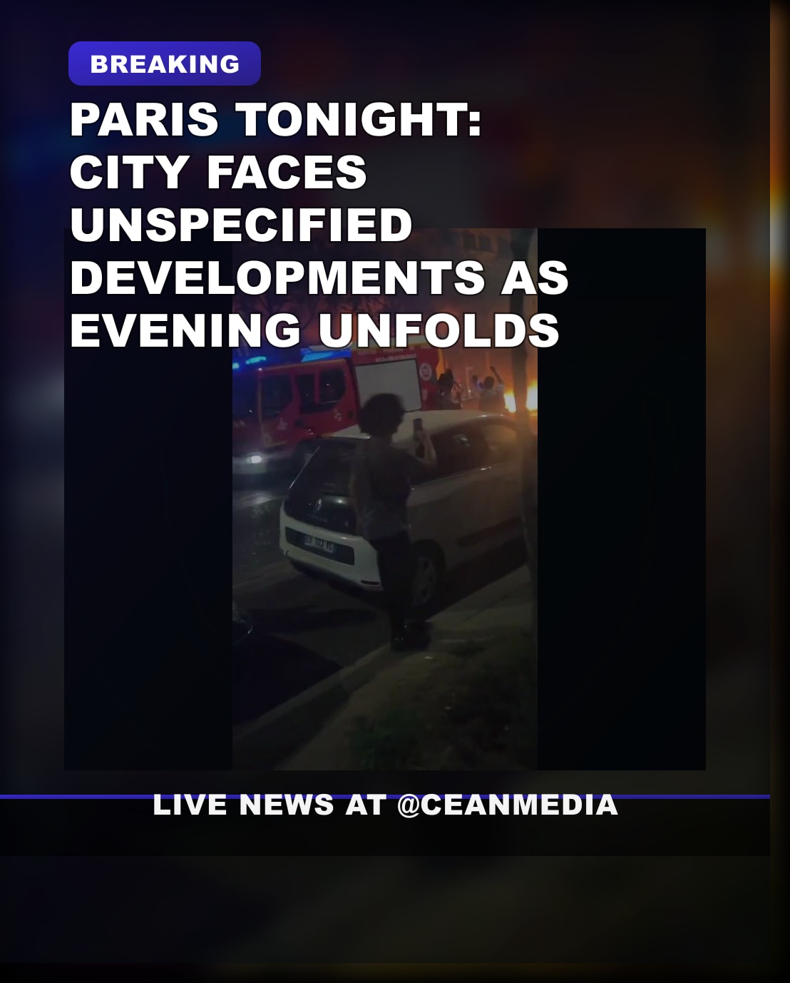 Illustrative photo for: Paris tonight headline: Drama and Uncertainty Unfolds