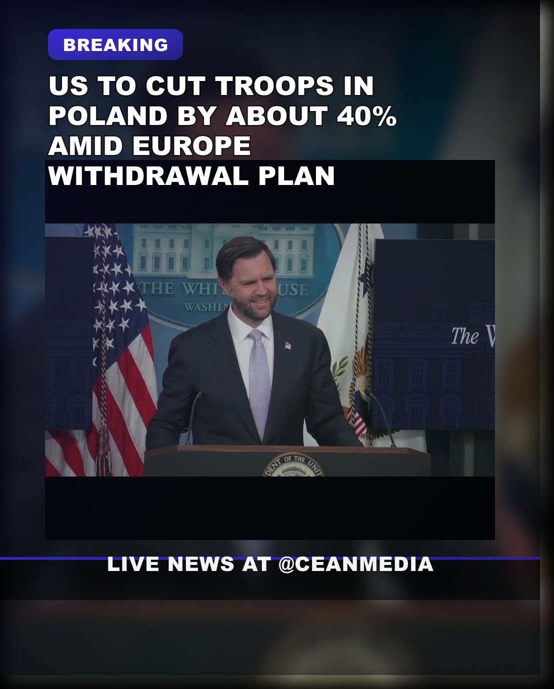 Illustrative photo for: US troop reductions Poland focus Excerpt: US troop