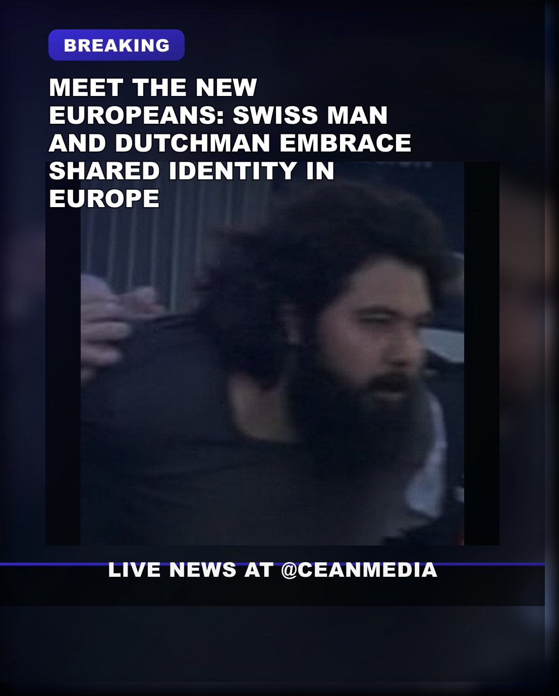 Illustrative photo for: New Europeans headline idea: Swiss Man and Dutchman