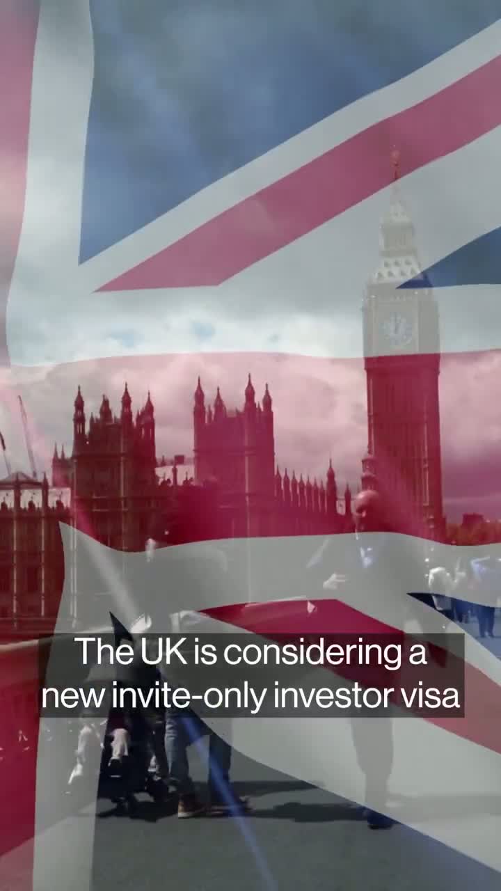 Illustrative photo for: UK investor visa reforms eyed to boost global talent and