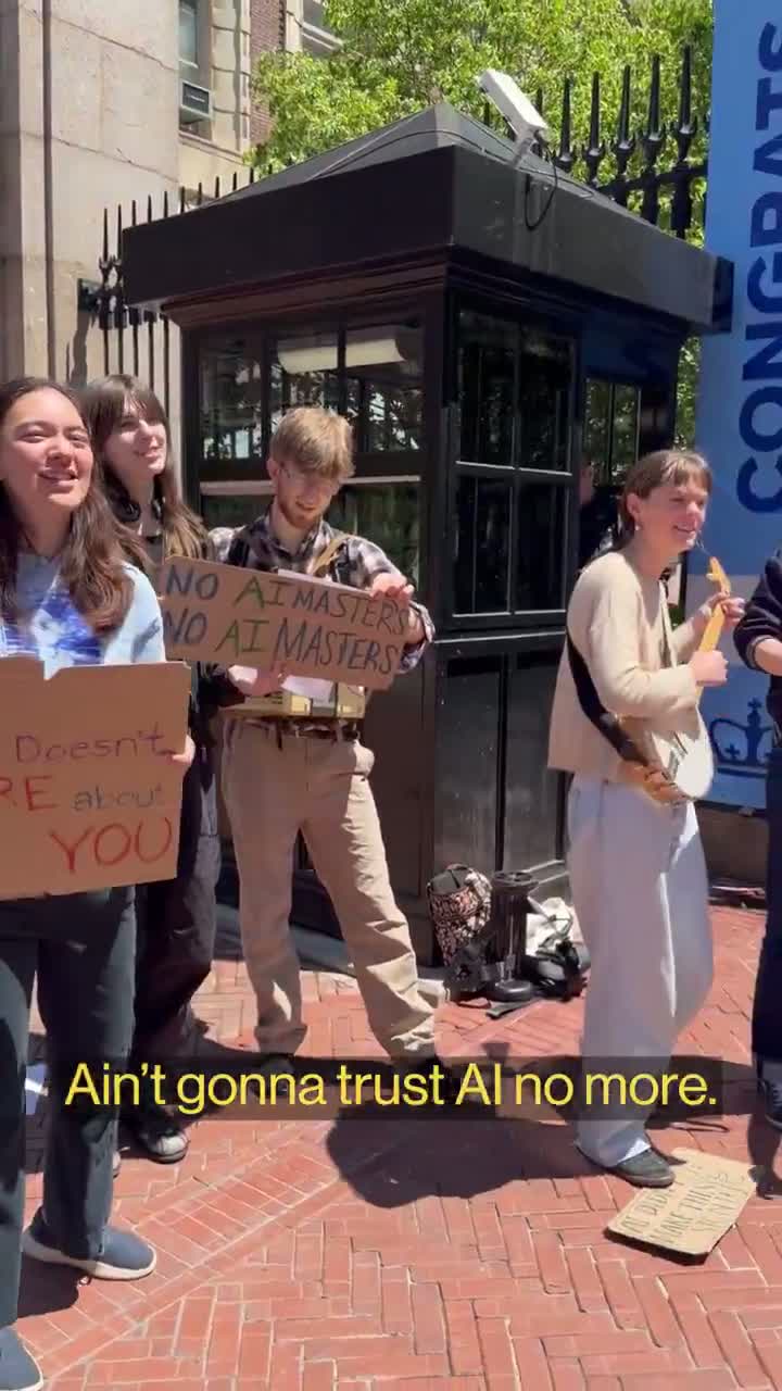 Illustrative photo for: Students Push Back on AI on campus protests
