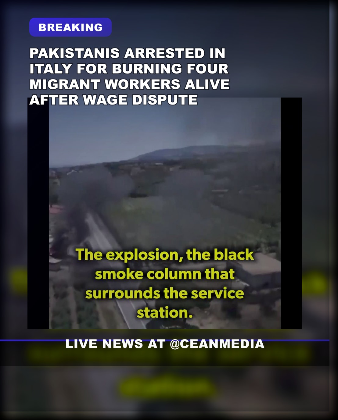 Illustrative photo for: Two Pakistani Men Arrested in Italy for Killing Four