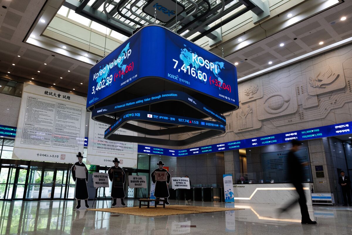 Illustrative photo for: Korean stock market surge propels Korea to global equity