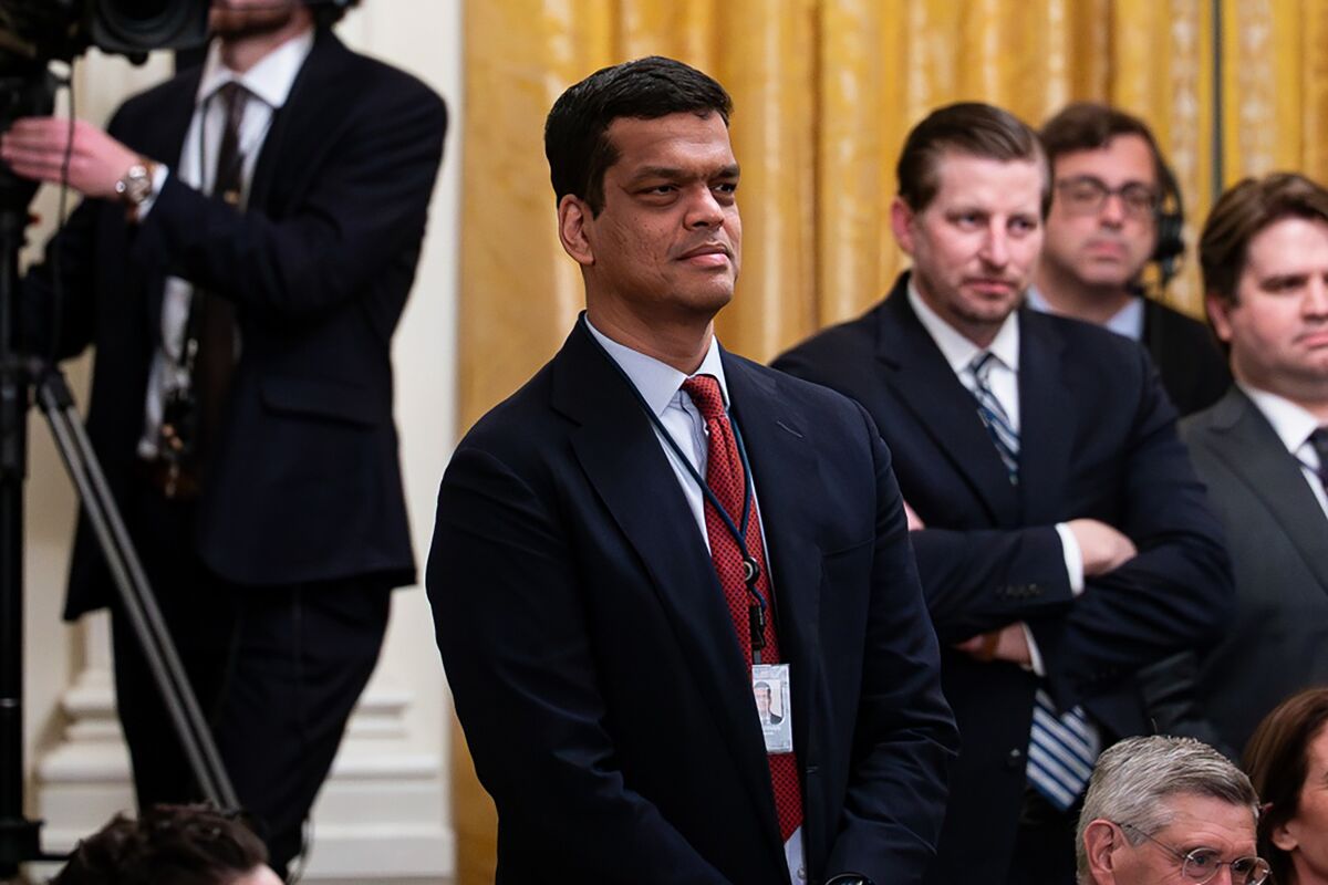 Illustrative photo for: Sriram Krishnan stepping down AI advisor: White House