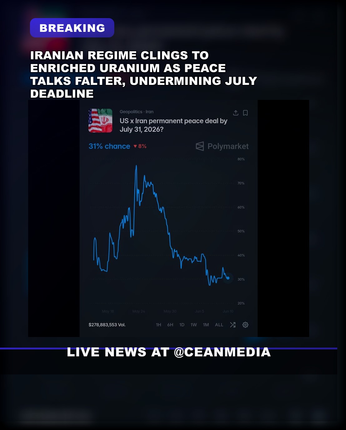 Illustrative photo for: Iran nuclear deal decline: Iran Refuses to Cede Uranium as