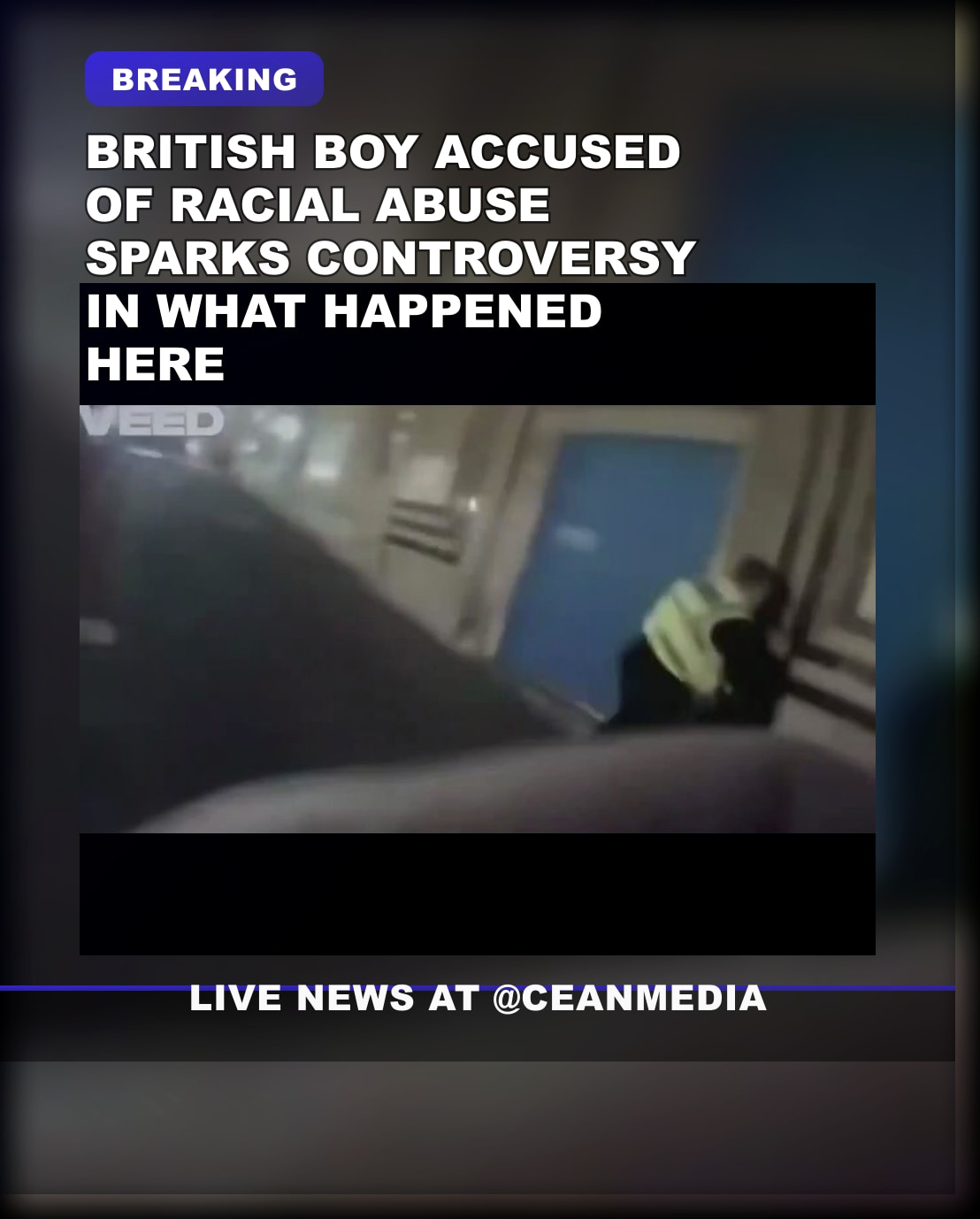 Illustrative photo for: British boy accused racially abusing incident: what