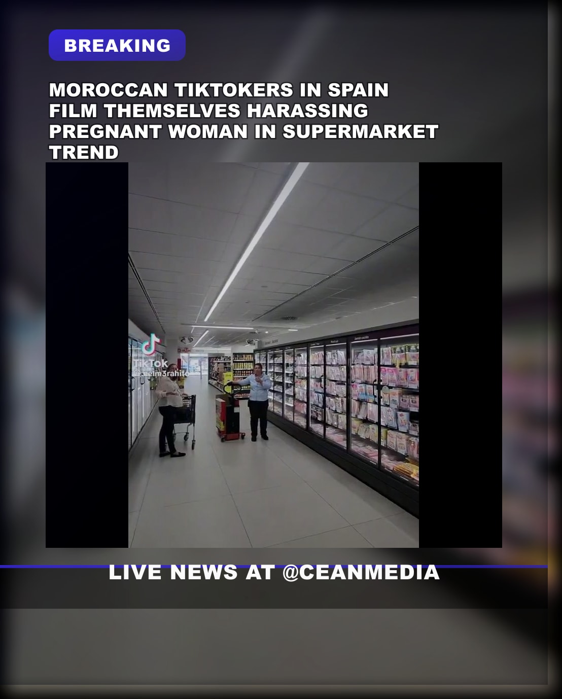 Illustrative photo for: Moroccan TikTokers Filmed Harassing Pregnant Woman in
