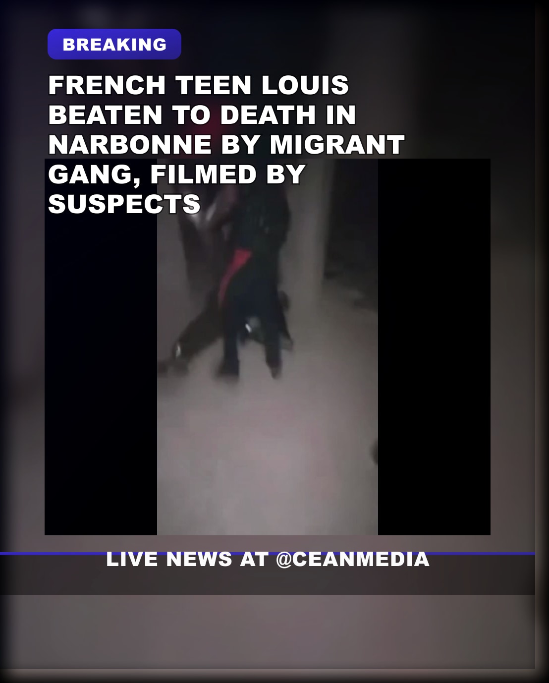 Illustrative photo for: Violent hate crime assault perpetrators filmed shocks