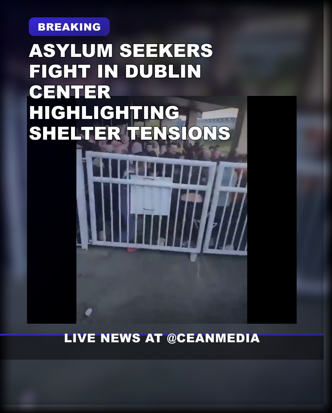 Illustrative photo for: Asylum seekers fighting Dublin: Clash at Dublin asylum