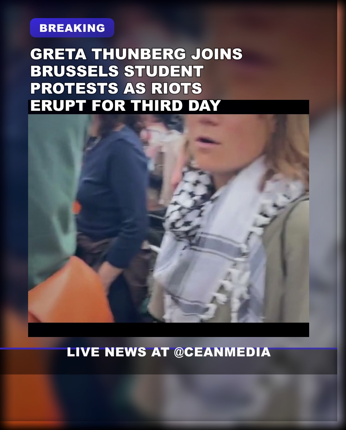 Illustrative photo for: Greta Thunberg Brussels protests intensify amid three-day