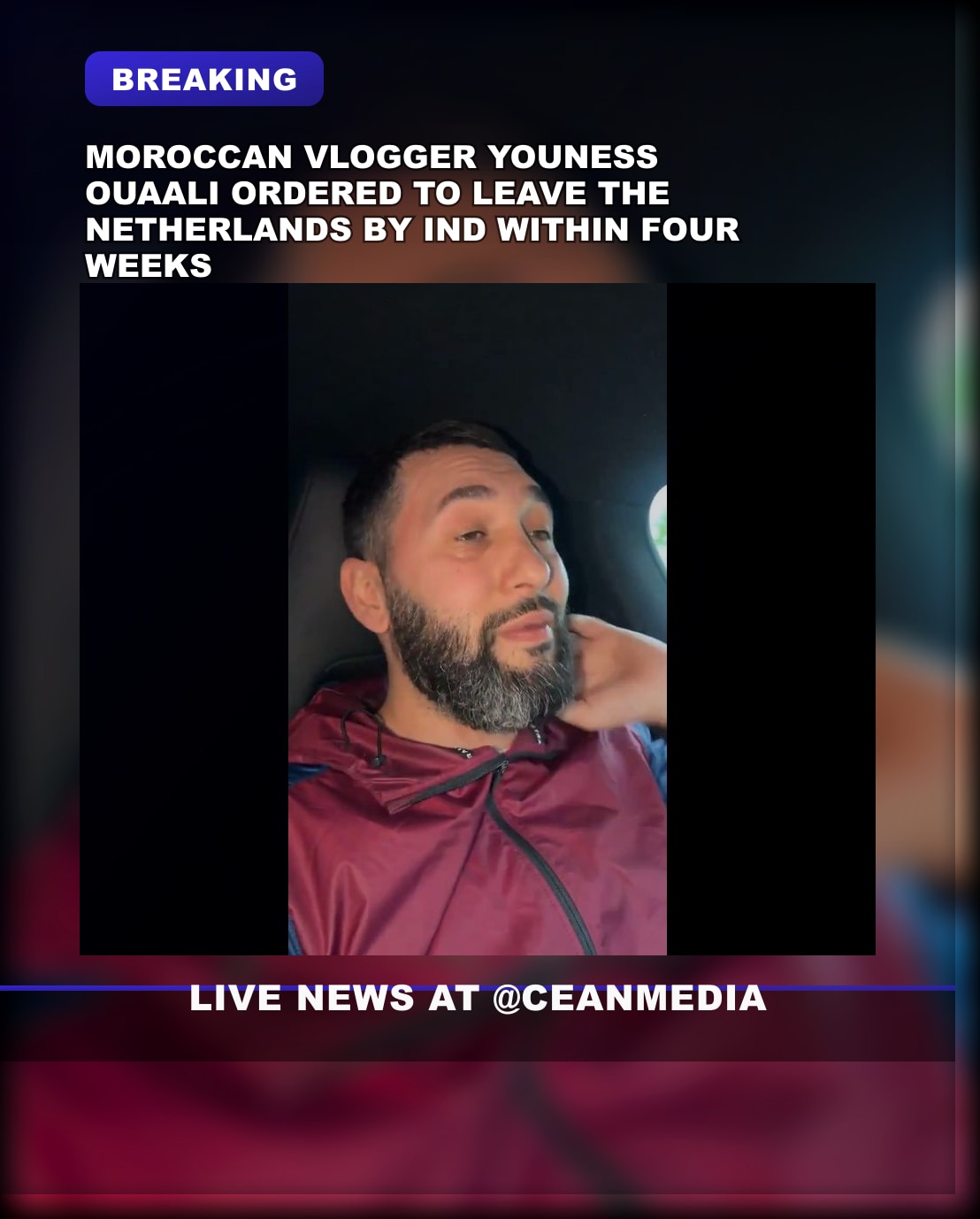 Illustrative photo for: Moroccan Vlogger in the Netherlands Faces immigration