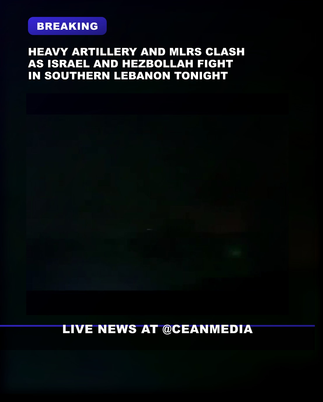 Illustrative photo for: Israel Hezbollah heavy fighting intensifies with heavy