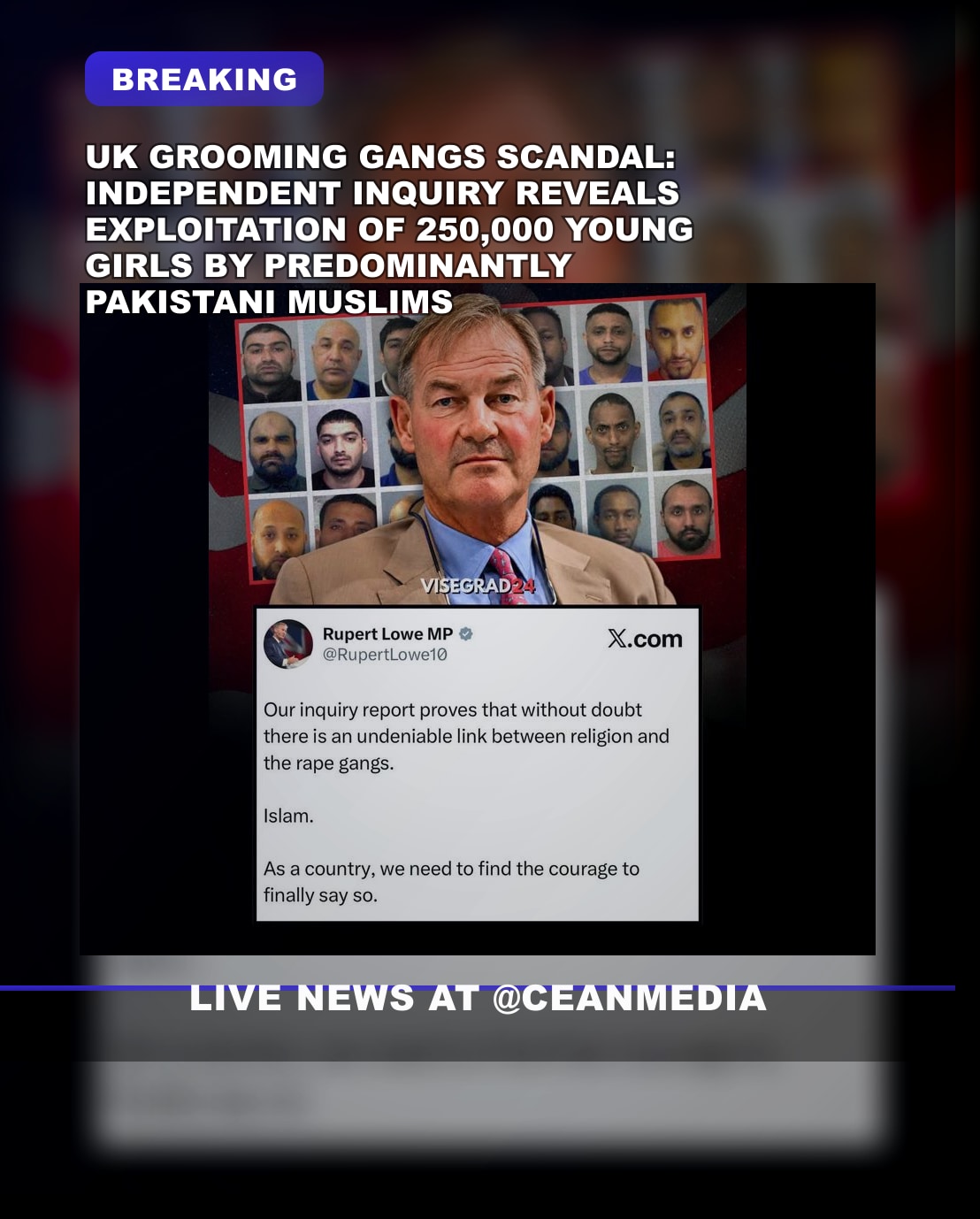 Illustrative photo for: UK grooming gangs scandal: 219-page report alleges systemic