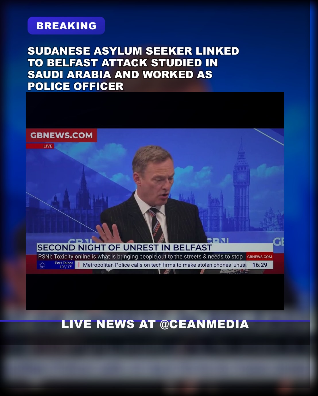 Illustrative photo for: Sudanese asylum seeker background: Belfast man, ex-Sudan