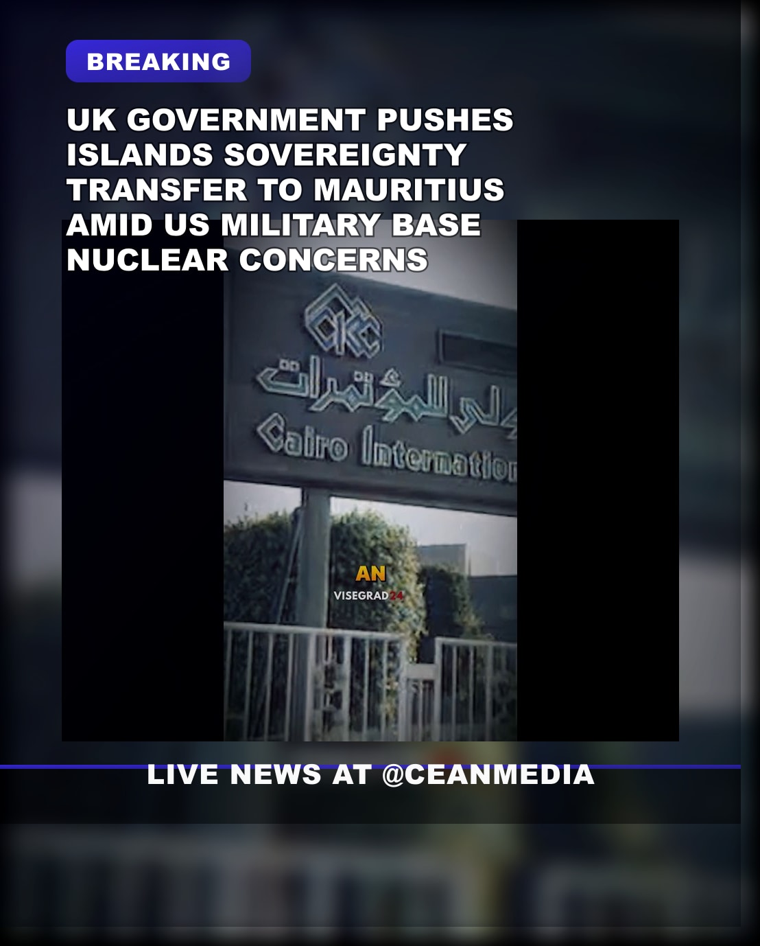 Illustrative photo for: UK Government Pushes to Cede Chagos Islands to Mauritius