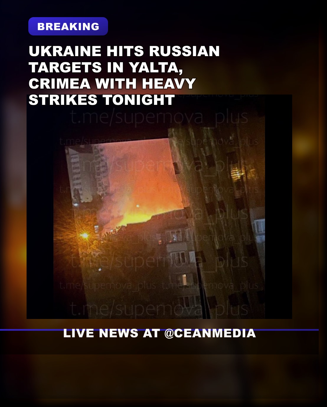 Illustrative photo for: Ukraine strikes in Crimea night: Attacks in Yalta escalate