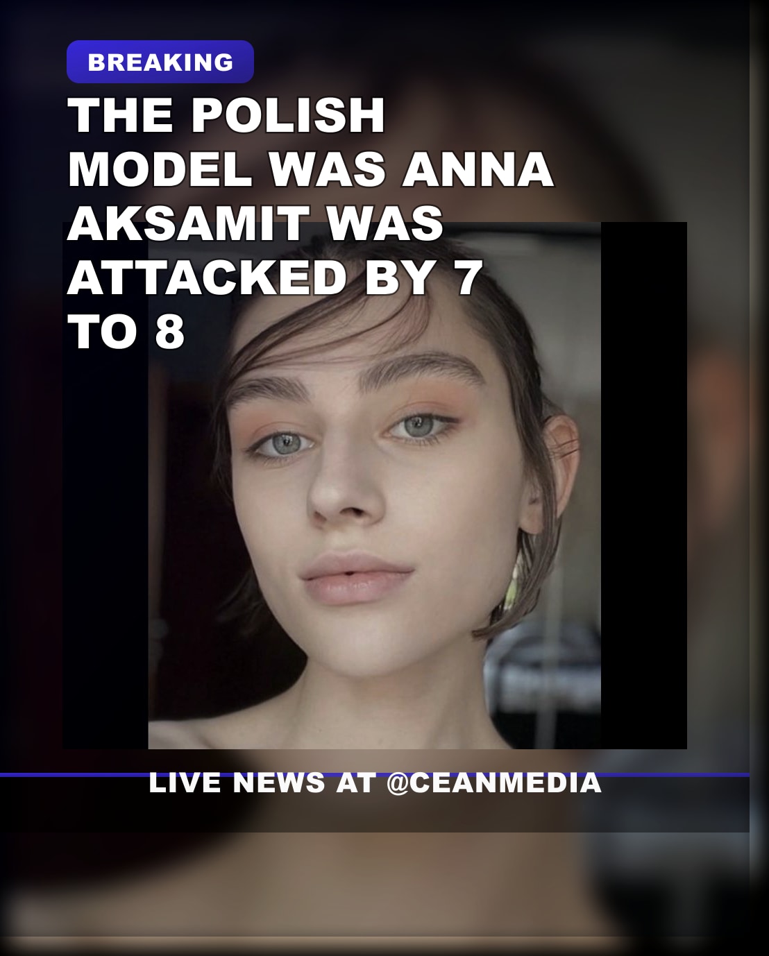 Illustrative photo for: Attack and assault in Milan: Polish model Anna Aksamit