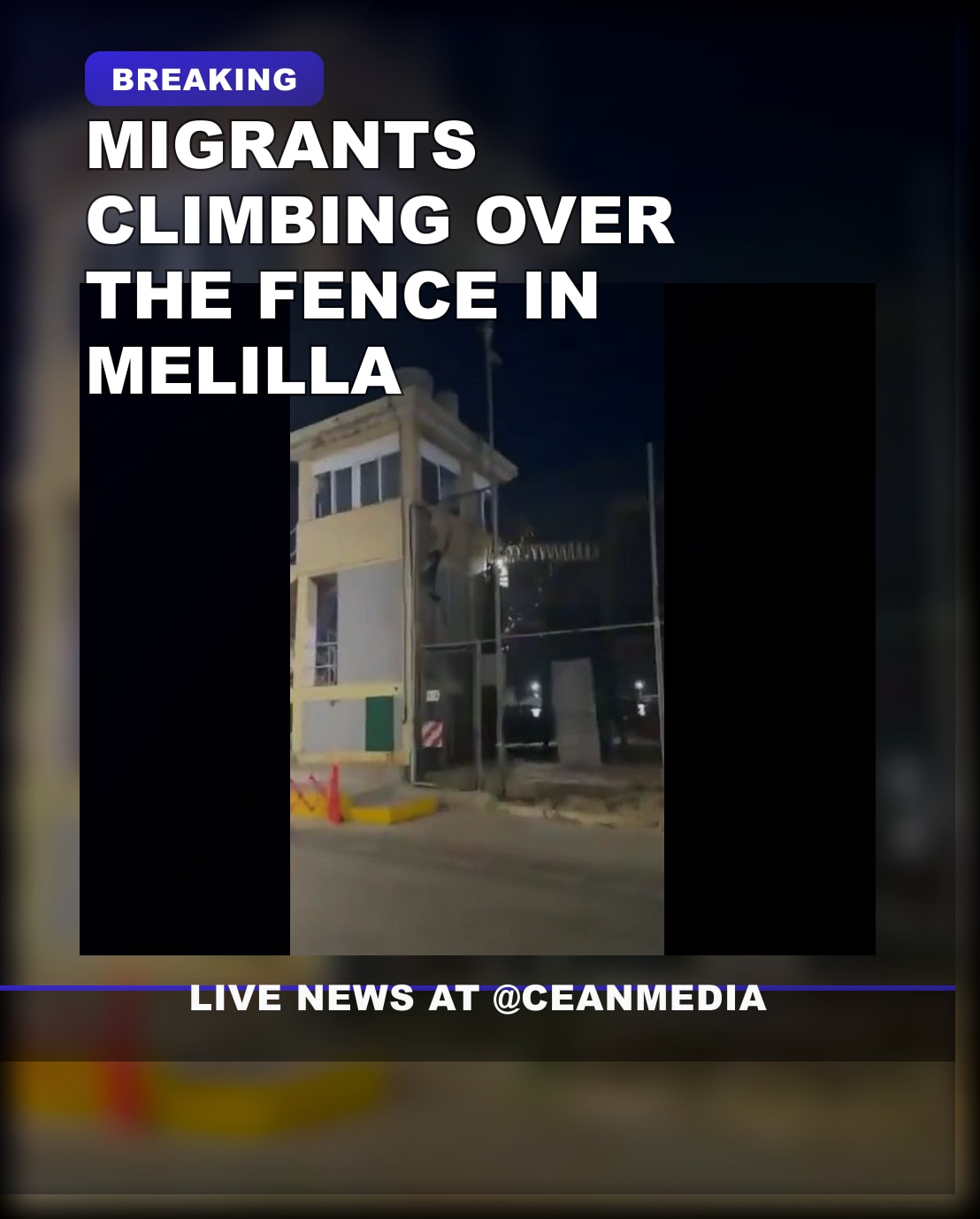Illustrative photo for: Migrants Climb Fences in Melilla, Highlighting Ongoing