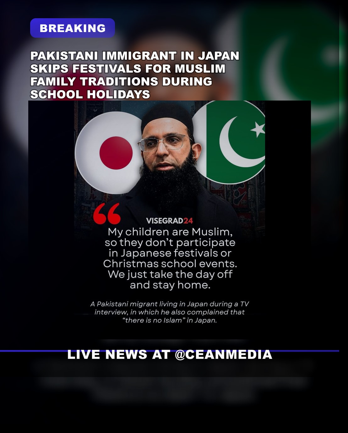 Illustrative photo for: Pakistani Immigrant in Japan: Cultural and Religious