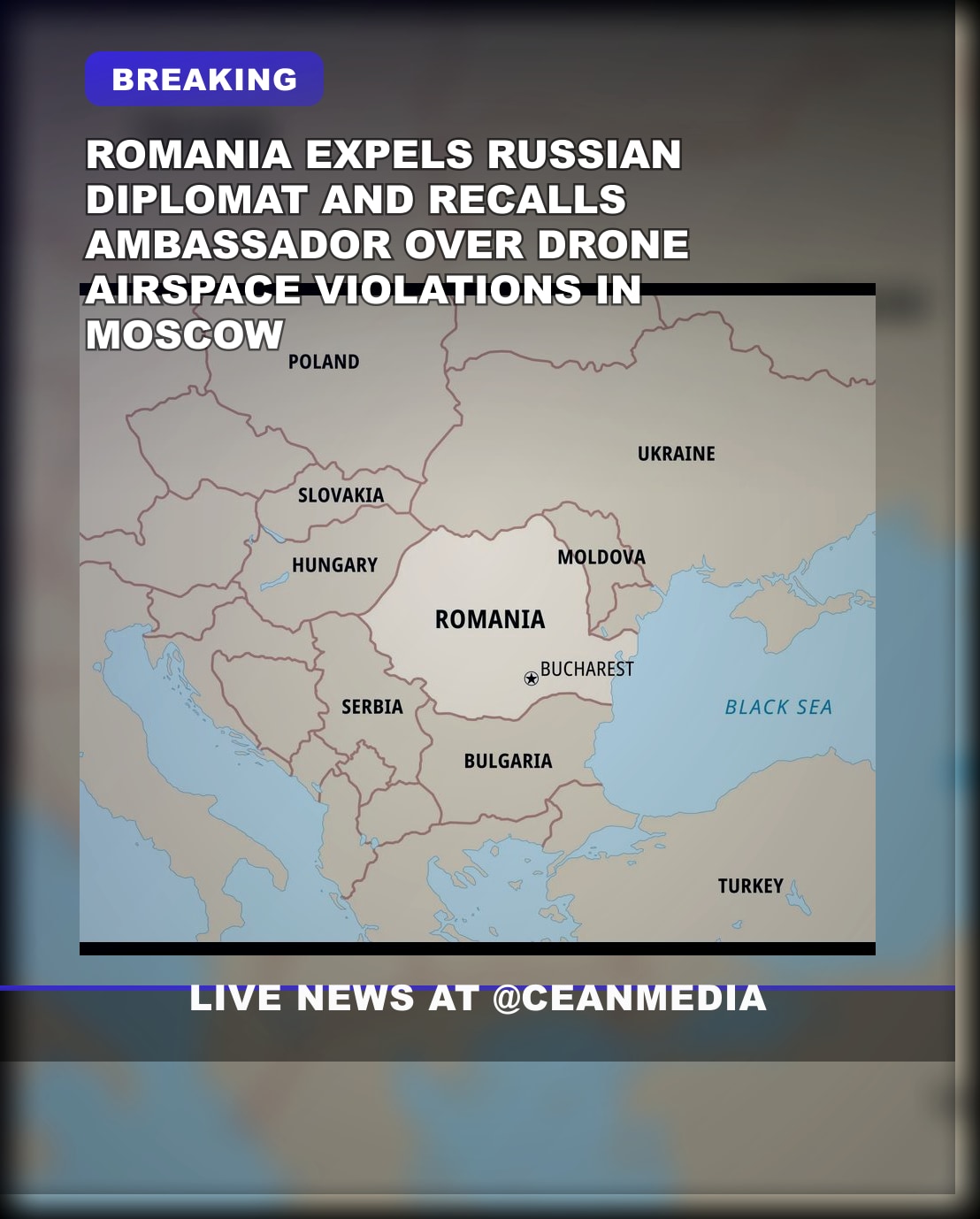 Illustrative photo for: Romania expels Russian diplomat as Moscow talks sought