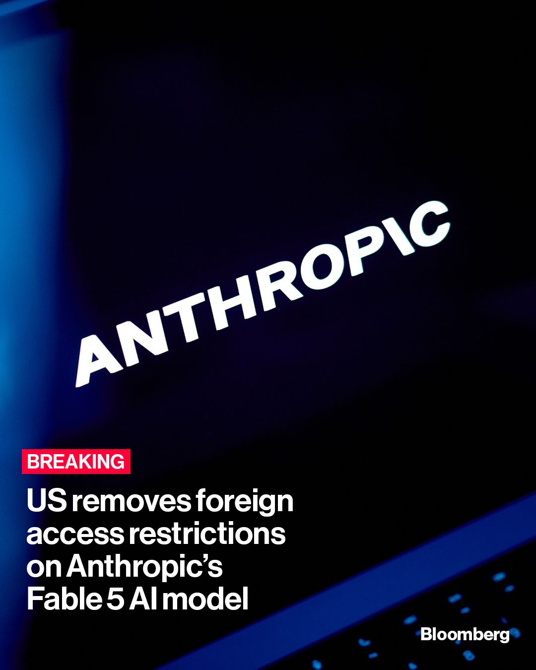 Illustrative photo for: US Lifts Anthropic Fable 5 Restrictions — government lifts