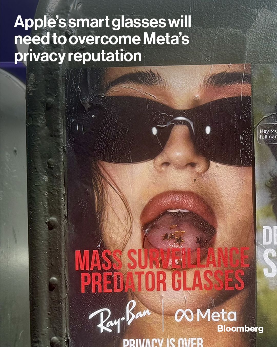 Illustrative photo for: Privacy baggage for smart glasses: Apple’s next-gen faces