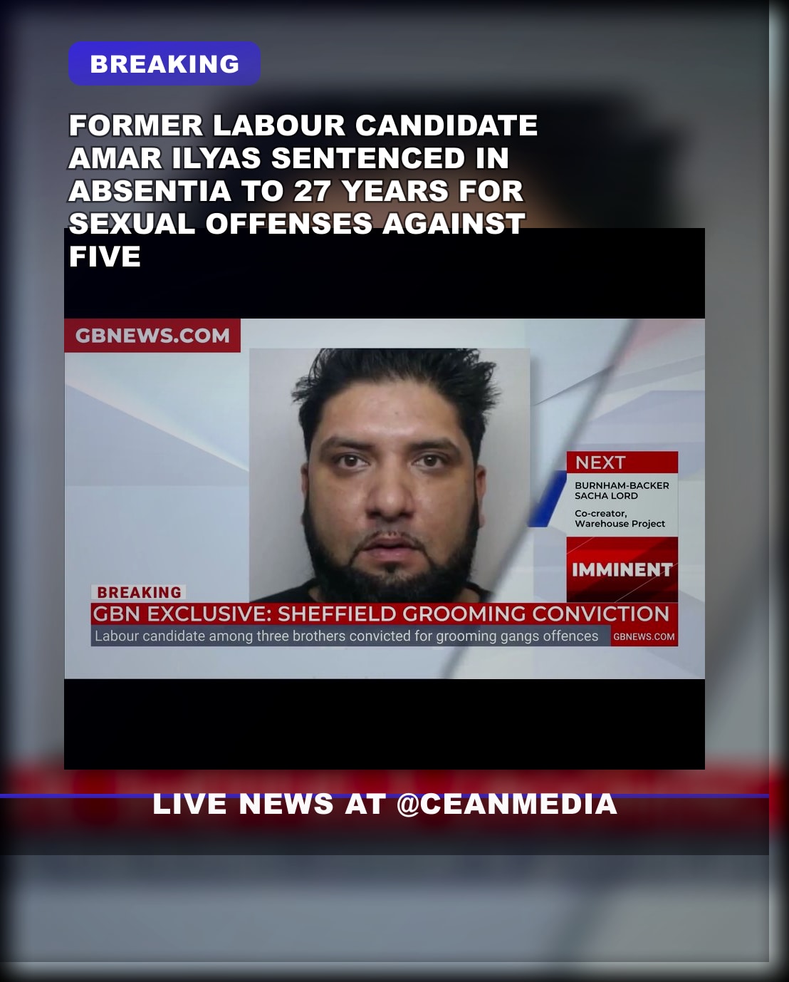 Illustrative photo for: Amar Ilyas prison sentence debate: former Labour candidate