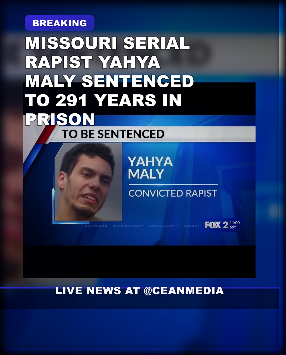 Illustrative photo for: Missouri Serial Rapist Sentenced Missouri