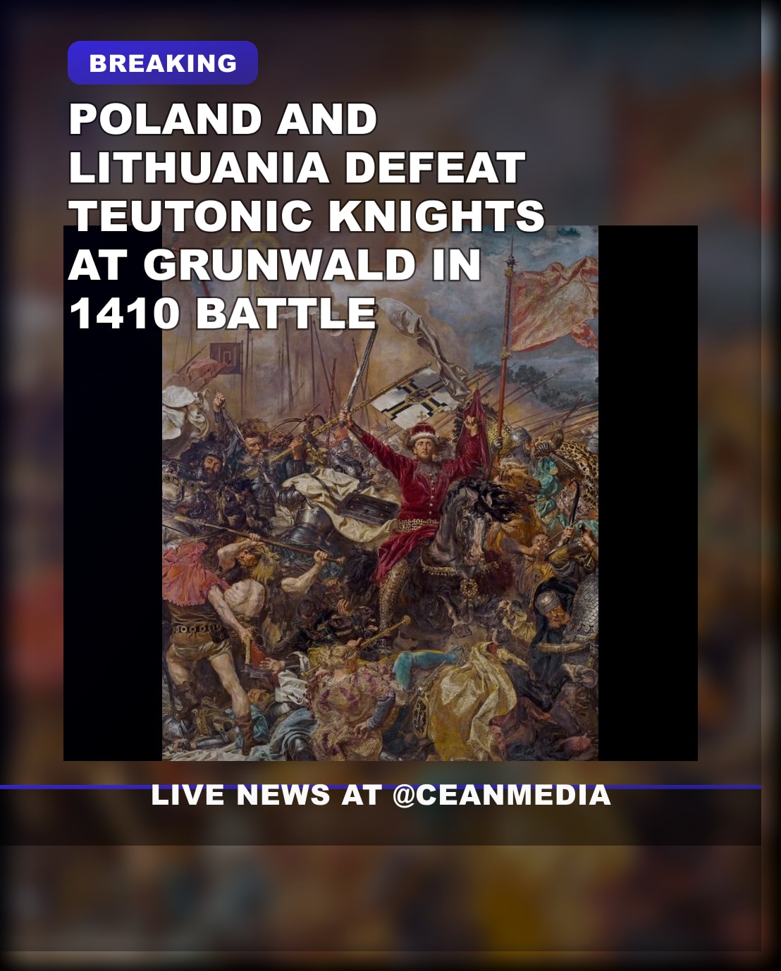 Illustrative photo for: Grunwald Battle key event: Poland-Lithuania Defeat Teutonic