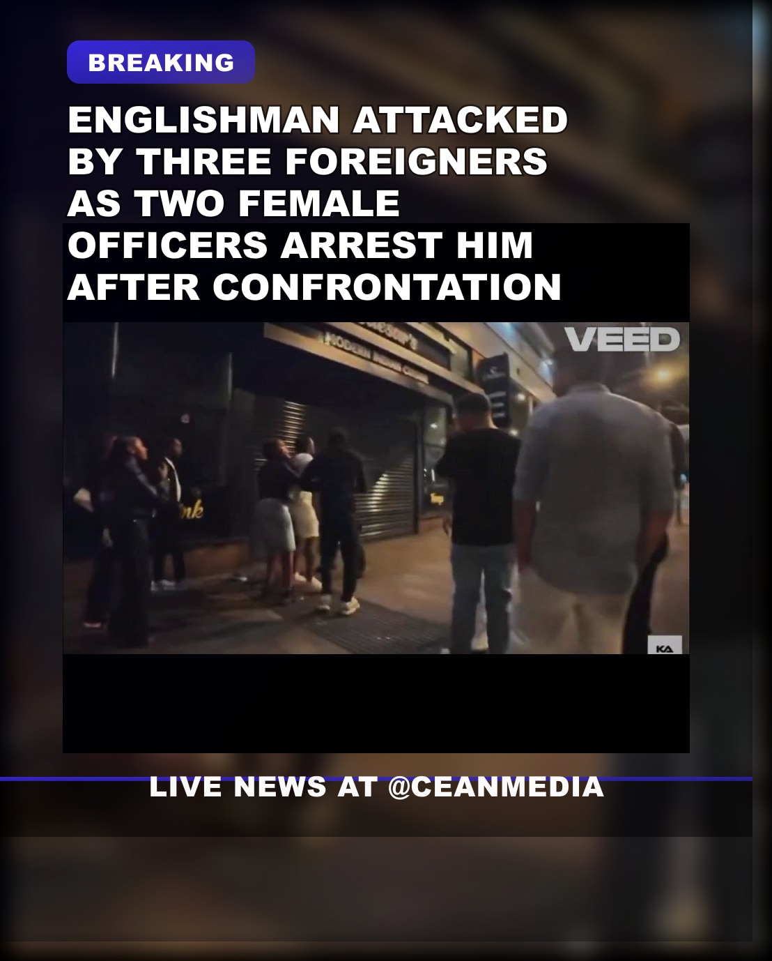 Illustrative photo for: Englishman attacked by foreigners: three-on-one arrest in