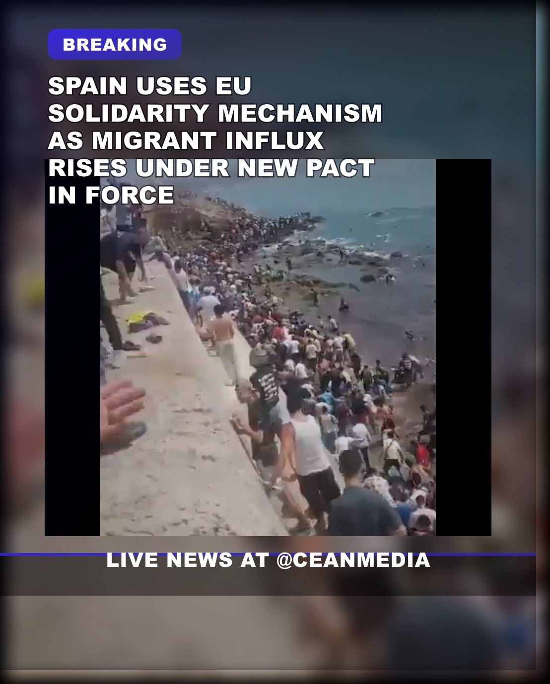 Illustrative photo for: EU migrant pact solidarity mechanism activates after pact