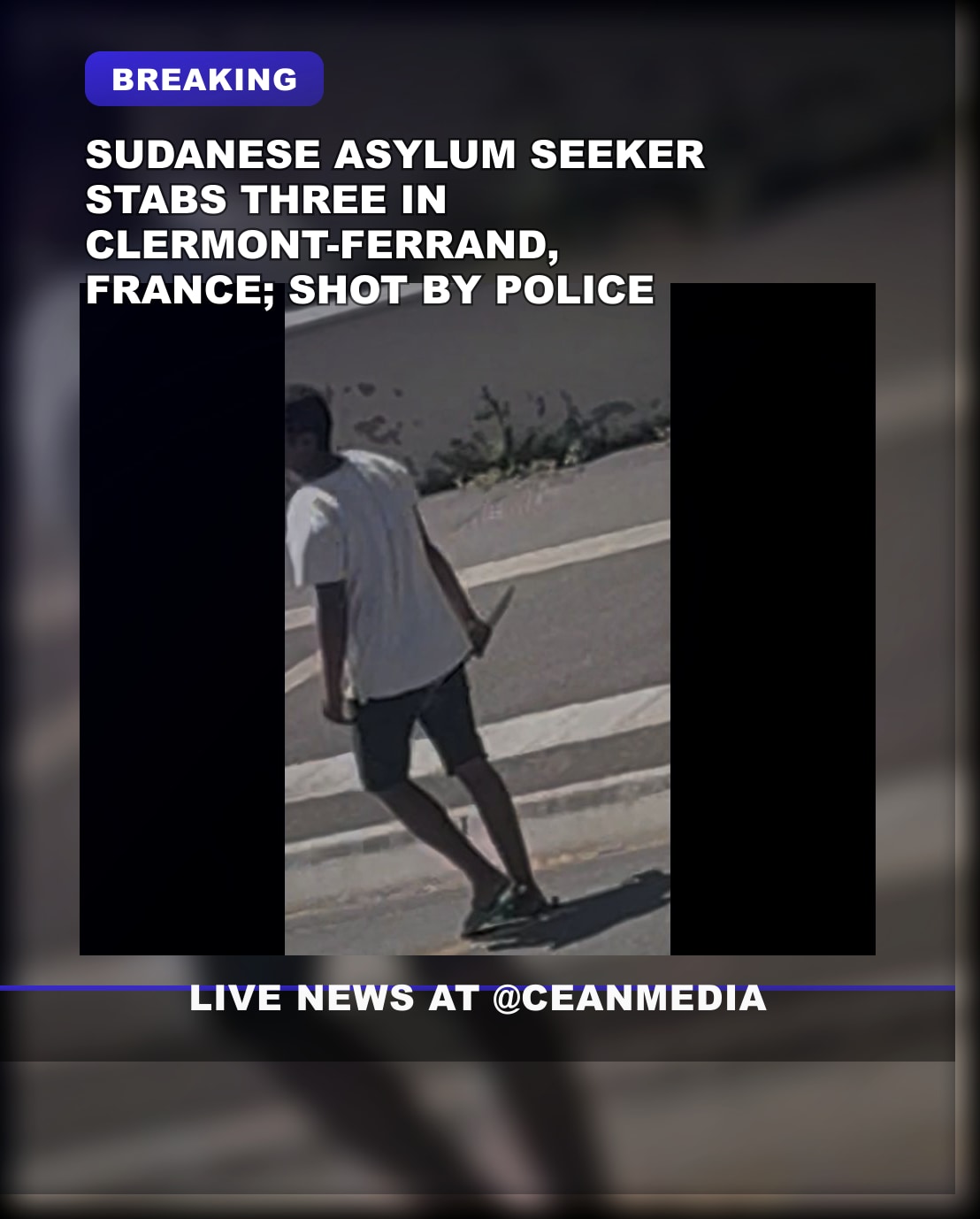 Illustrative photo for: Sudanese asylum seeker stabbing attack: 3 stabbed in