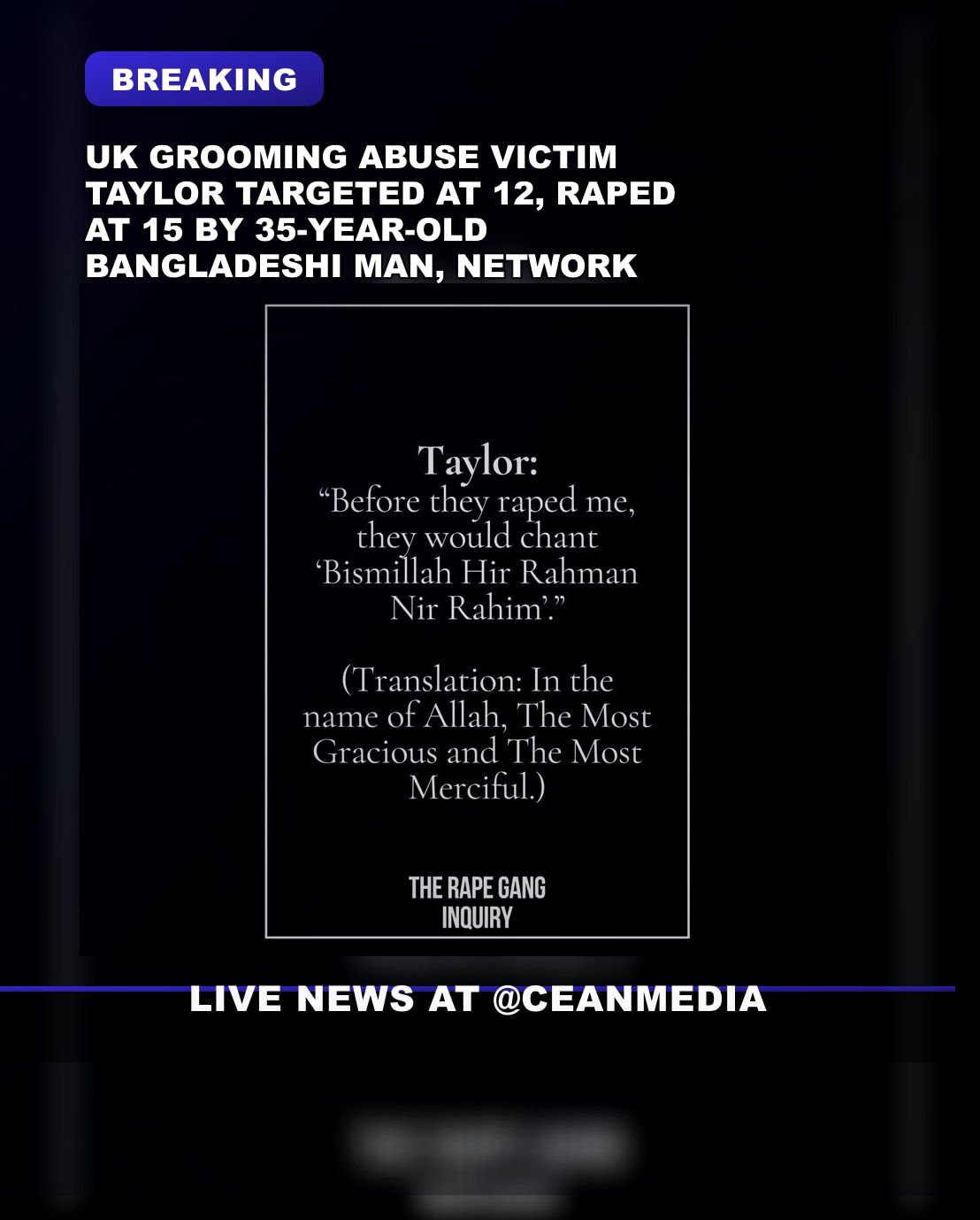 Illustrative photo for: Grooming abuse victim timeline: Taylor’s 12–15 ordeal in