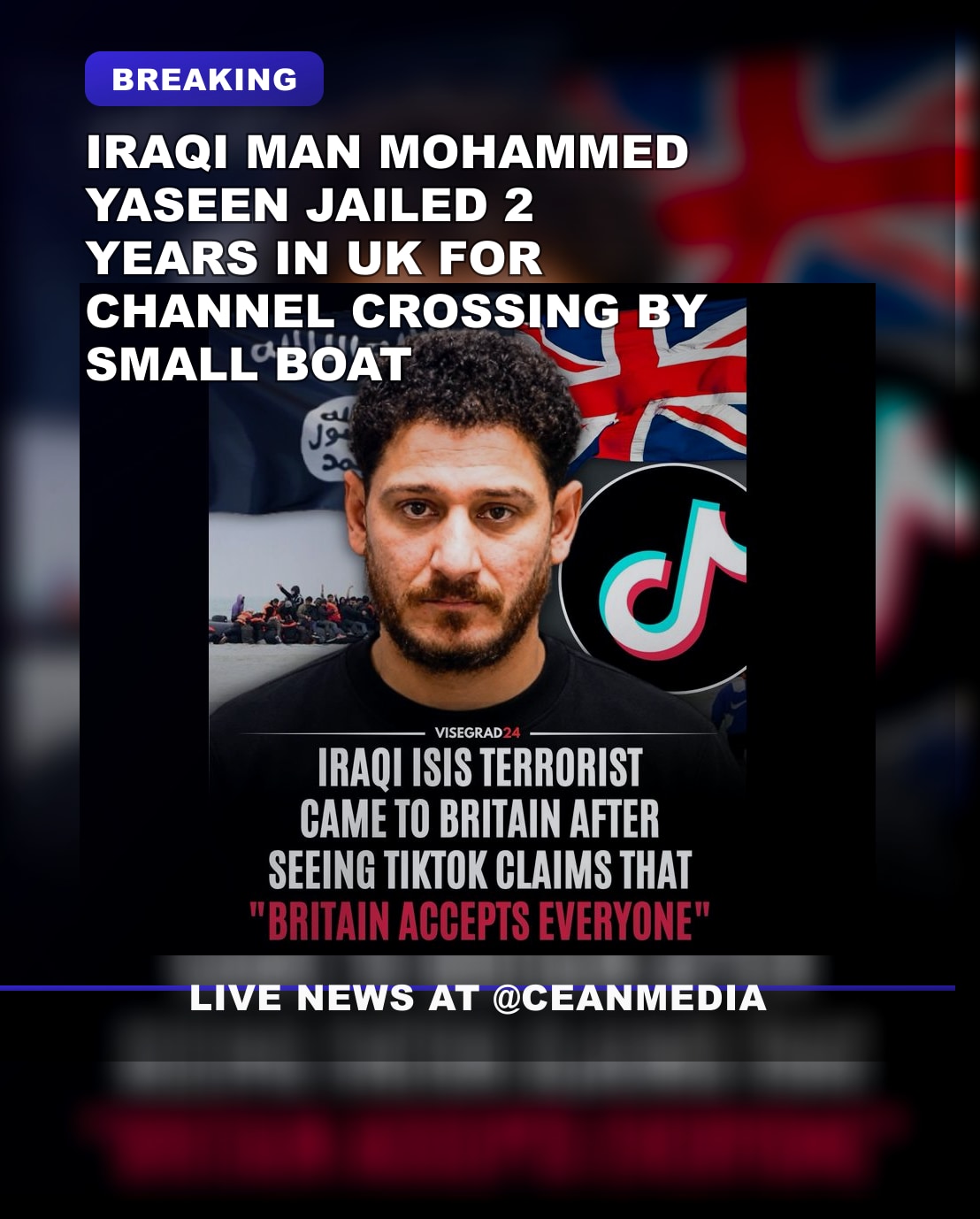 Illustrative photo for: UK border breach conviction: Iraqi ex-ISIS suspect jailed 2
