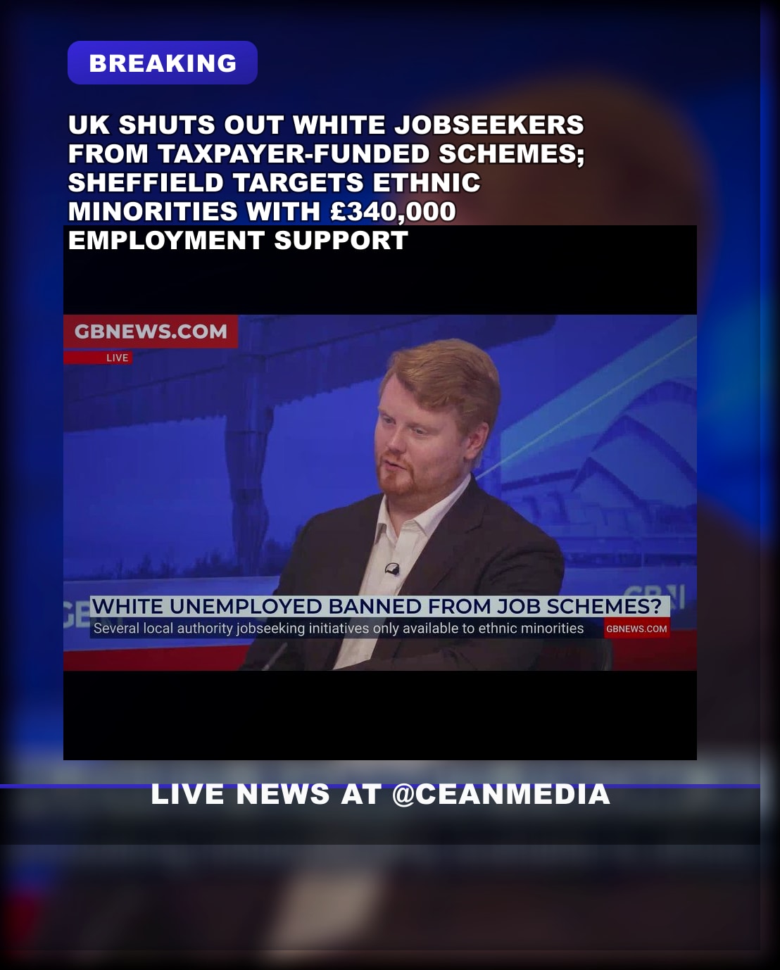 Illustrative photo for: UK Jobseeker Schemes Exclude White Applicants as Ethnic