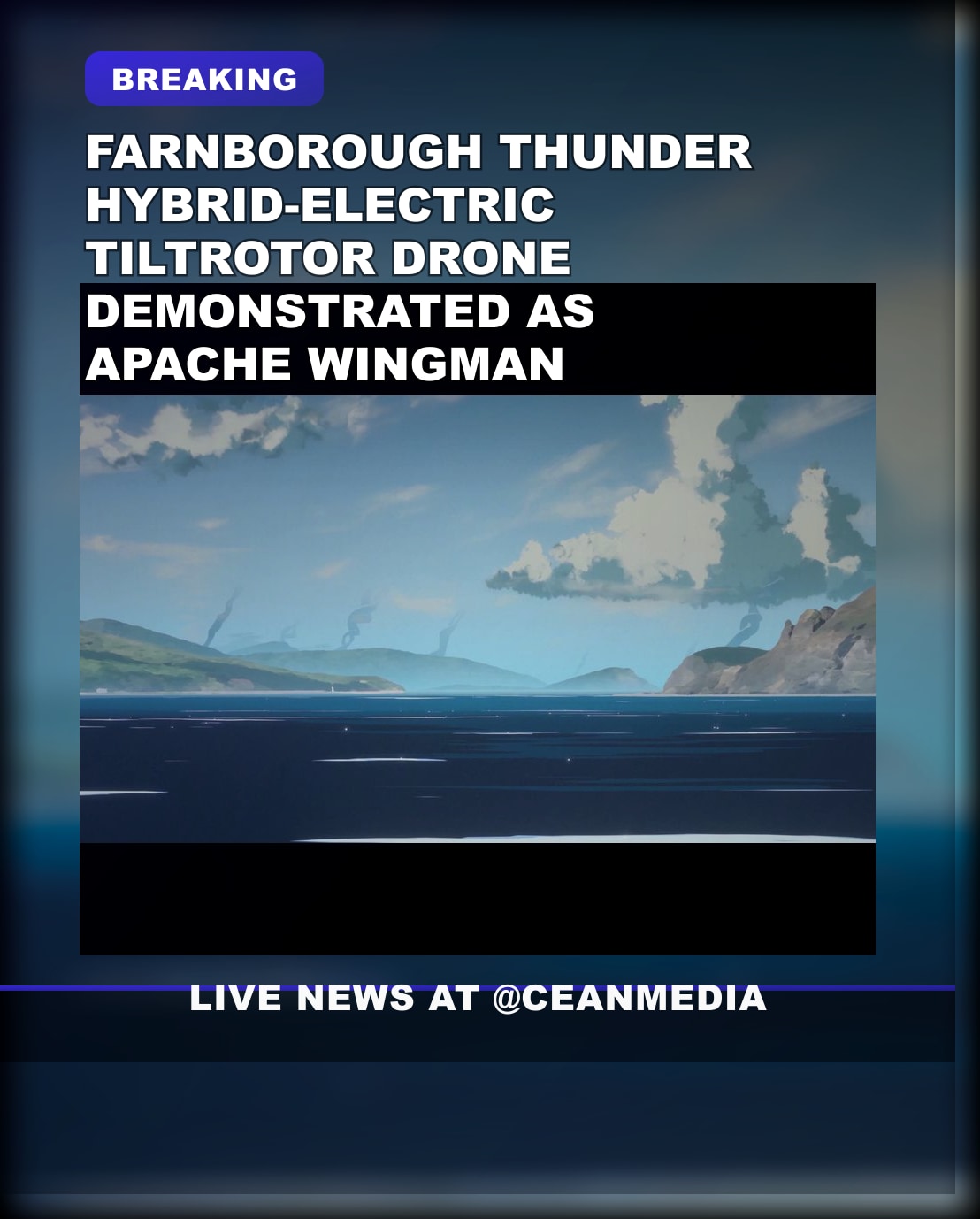 Illustrative photo for: Anduril, Archer Unveil Thunder: Hybrid-Electric Tiltrotor