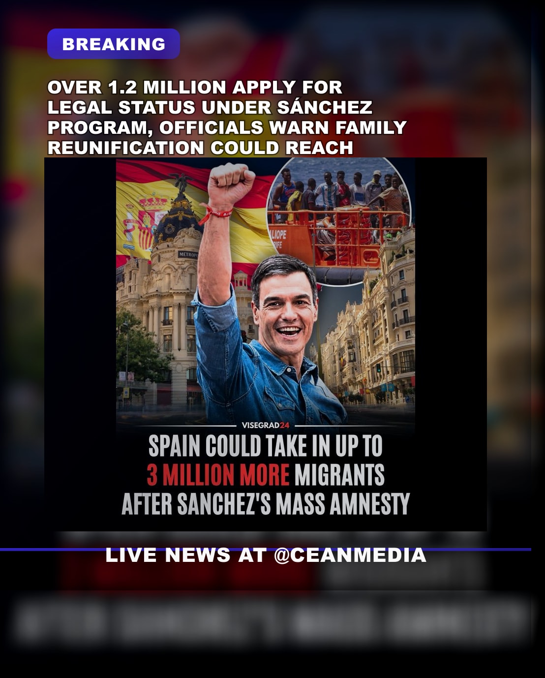 Illustrative photo for: Spain regularization program migration impact: 1.2M apps,