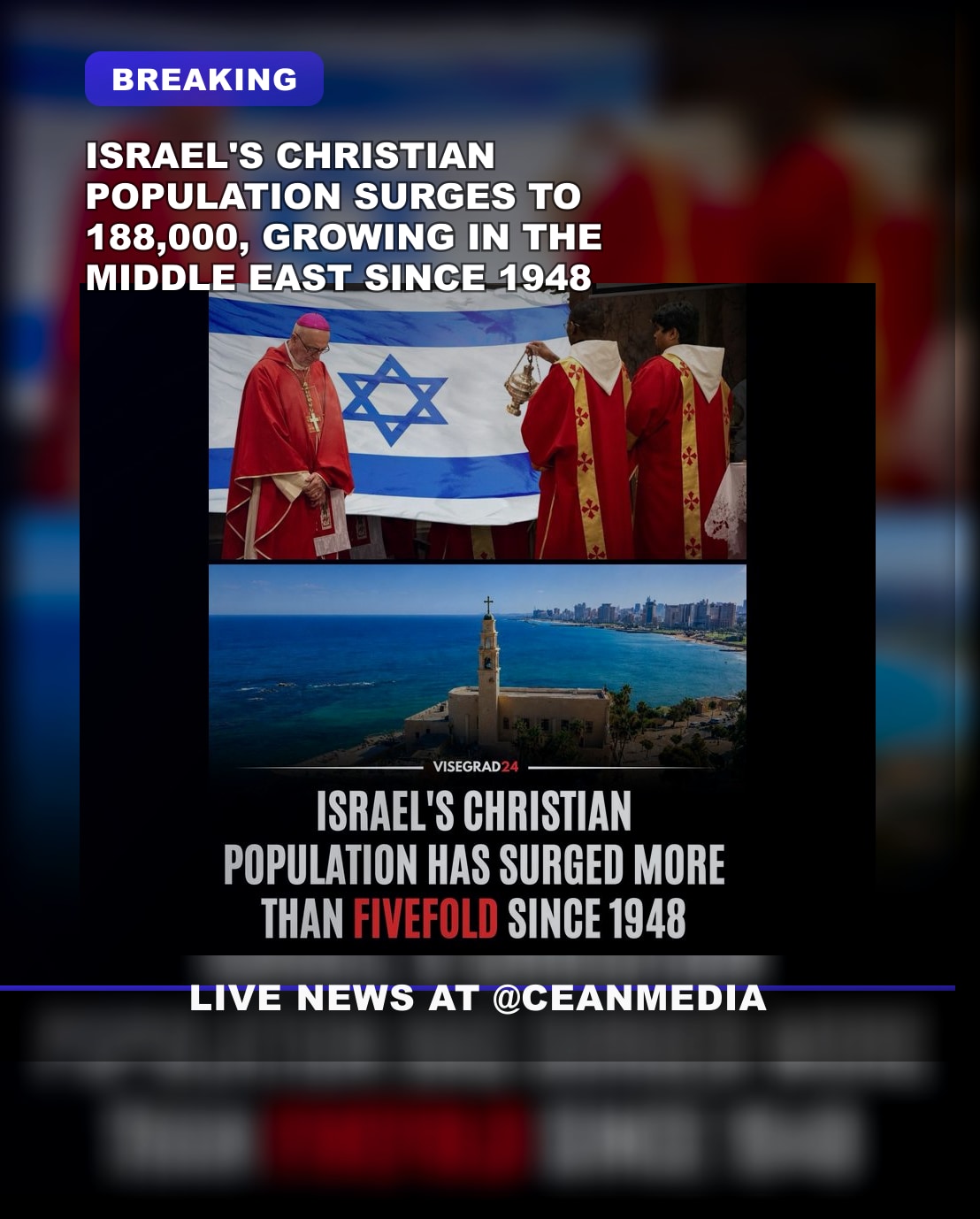 Illustrative photo for: Christian population growth Israel: Israel’s Christians