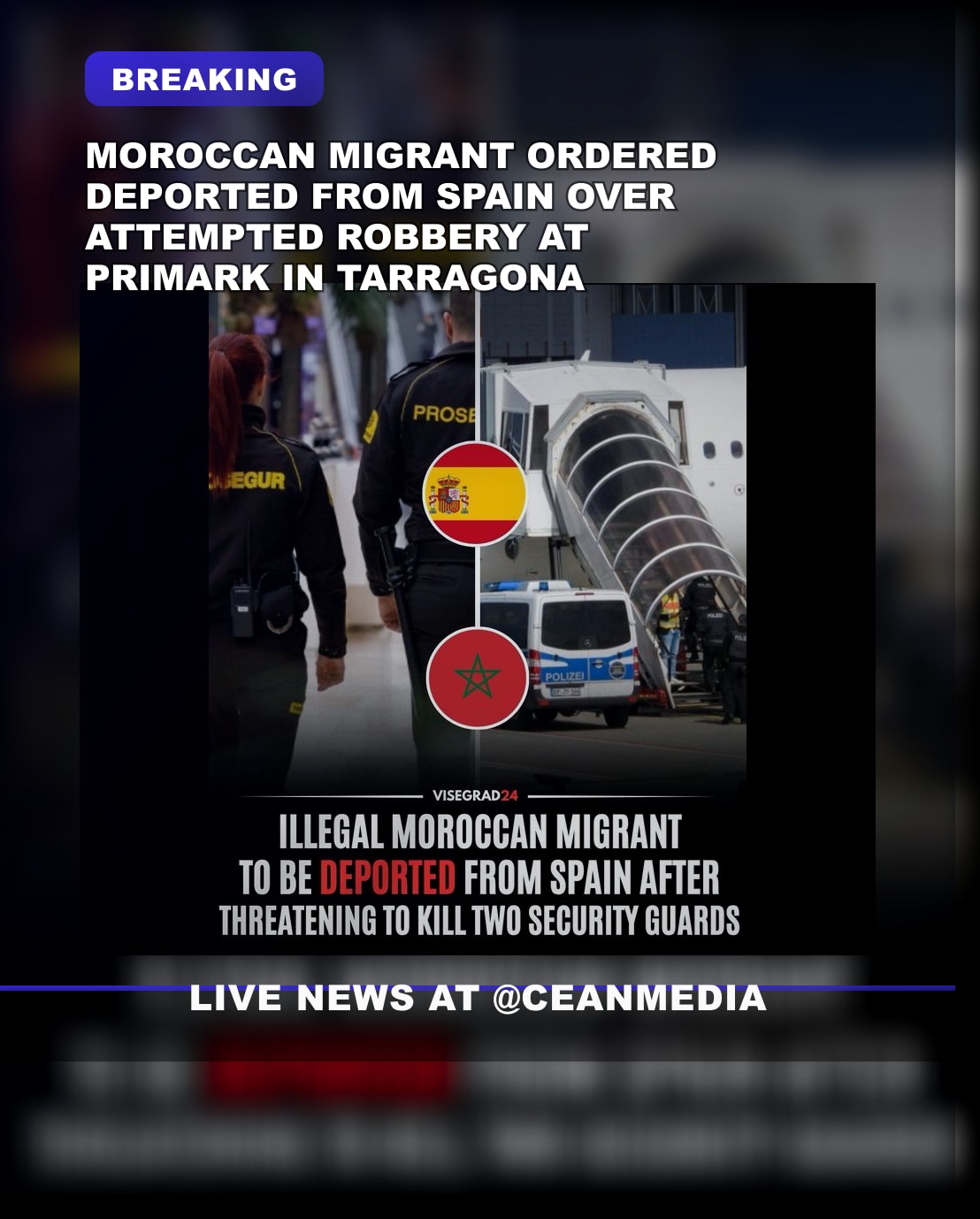 Illustrative photo for: Spanish court orders deportation of Moroccan migrant