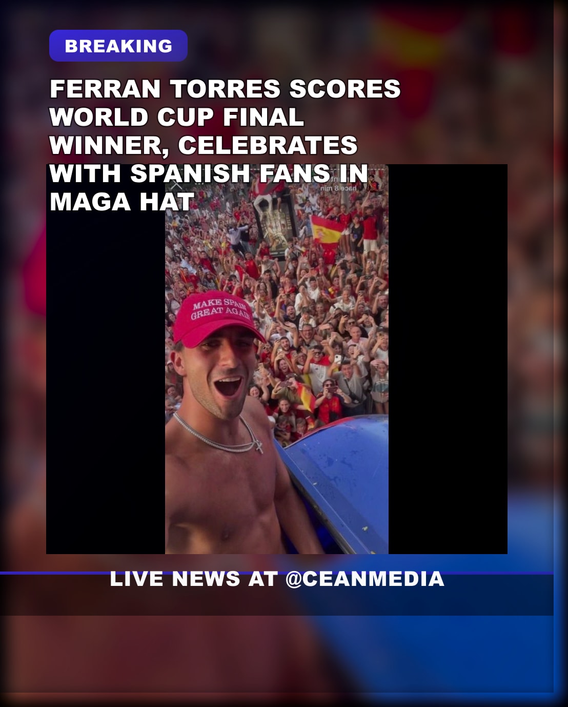 Illustrative photo for: Spain triumphs as Torres scores world cup-winning goal,