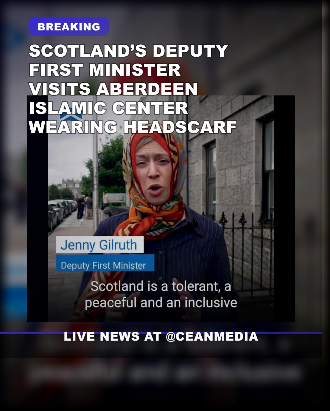 Illustrative photo for: Scottish minister visit headscarf controversy heats up amid