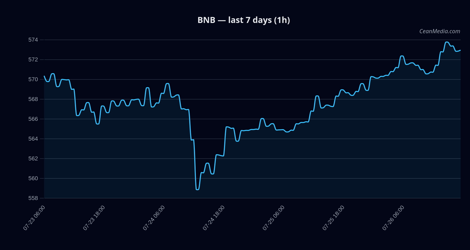 BNB technical analysis chart