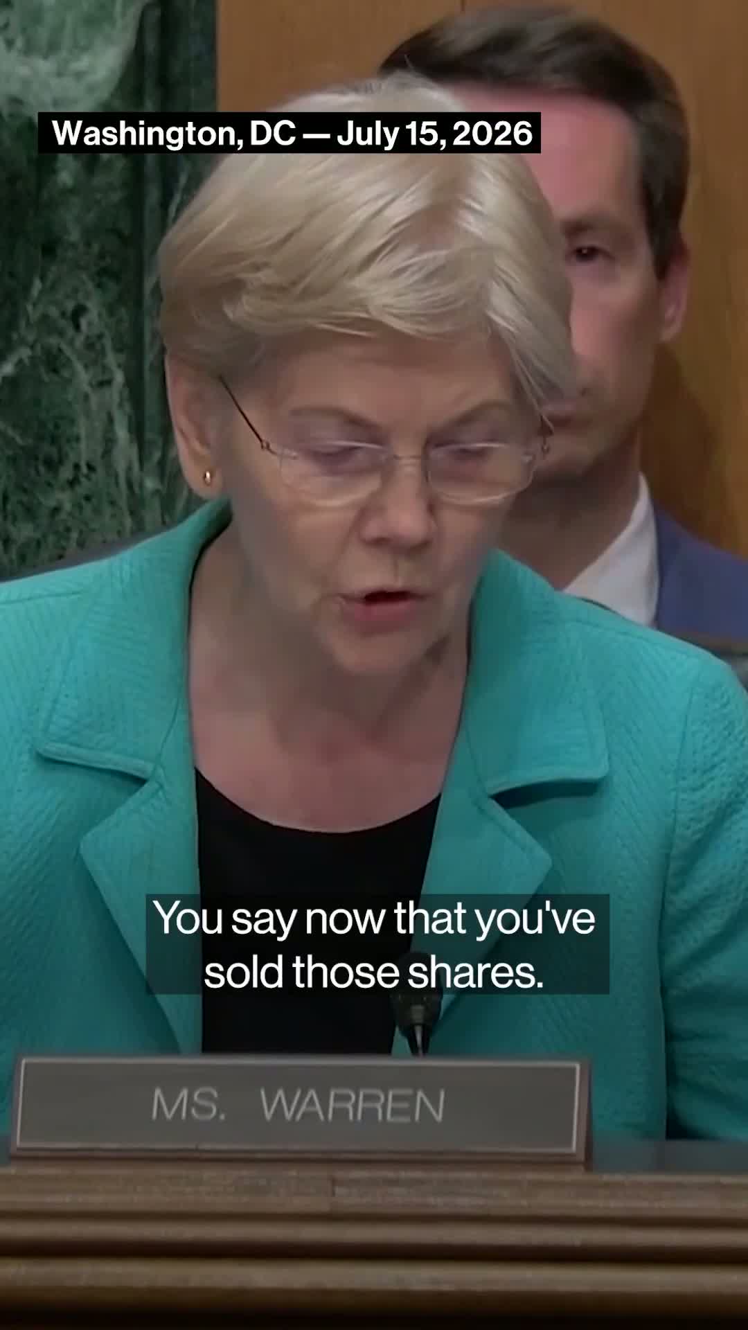 Illustrative photo for: Warren challenges Warsh corruption claims