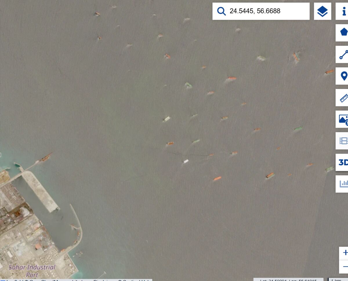 Illustrative photo for: LNG Tankers Seen Conducting Suspected Ship-to-Ship Transfer
