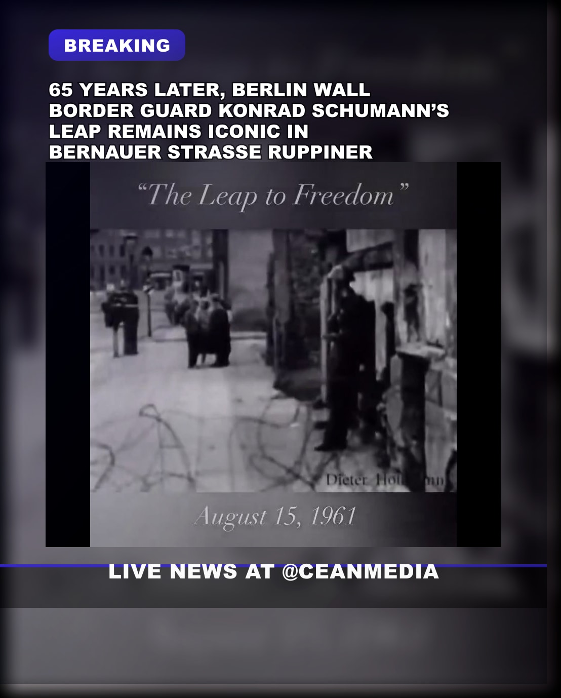 Illustrative photo for: Berlin Wall protest legacy: 65 years since Konrad