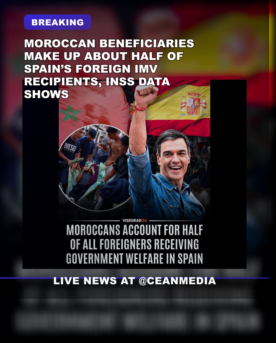 Illustrative photo for: Moroccan share of IMV beneficiaries grows in Spain, INSS