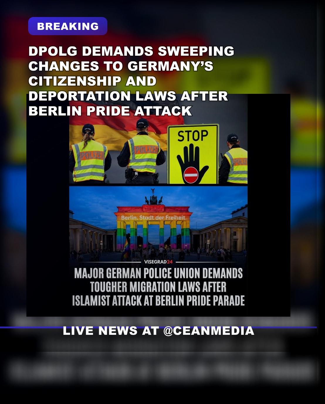 Illustrative photo for: German citizenship reform protests spark protests across